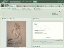 Tablet Screenshot of kbickel.deviantart.com