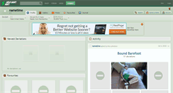Desktop Screenshot of nametime.deviantart.com