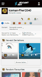 Mobile Screenshot of iceman-fher2040.deviantart.com