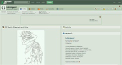 Desktop Screenshot of kshinigami.deviantart.com