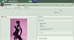 Desktop Screenshot of misscobweb.deviantart.com