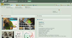 Desktop Screenshot of nightbirdx.deviantart.com