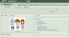Desktop Screenshot of amaya-comes.deviantart.com