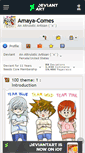 Mobile Screenshot of amaya-comes.deviantart.com