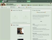 Tablet Screenshot of gsd-united.deviantart.com