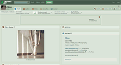 Desktop Screenshot of climx.deviantart.com