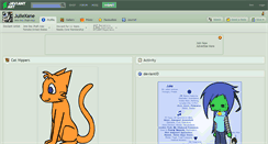 Desktop Screenshot of juliexane.deviantart.com