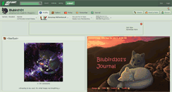 Desktop Screenshot of blubird101.deviantart.com