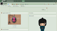 Desktop Screenshot of eva-cion.deviantart.com