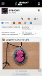 Mobile Screenshot of eva-cion.deviantart.com