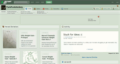 Desktop Screenshot of funkpunkmonkey.deviantart.com