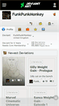 Mobile Screenshot of funkpunkmonkey.deviantart.com