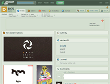 Tablet Screenshot of en70.deviantart.com