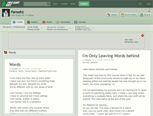 Tablet Screenshot of faroohz.deviantart.com