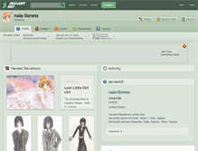 Tablet Screenshot of nala-lioness.deviantart.com