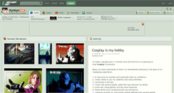 Desktop Screenshot of kynkyn.deviantart.com