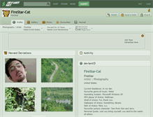 Tablet Screenshot of firestar-cat.deviantart.com