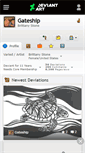Mobile Screenshot of gateship.deviantart.com