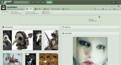 Desktop Screenshot of lilyxrotten.deviantart.com