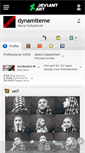 Mobile Screenshot of dynamiteme.deviantart.com