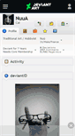 Mobile Screenshot of nuua.deviantart.com