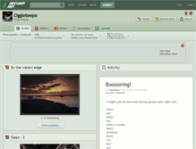 Tablet Screenshot of oggieteepo.deviantart.com
