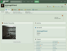 Tablet Screenshot of ishotmygirlfriend.deviantart.com
