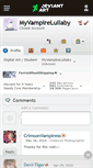 Mobile Screenshot of myvampirelullaby.deviantart.com
