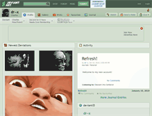 Tablet Screenshot of dr--x.deviantart.com