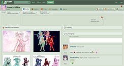 Desktop Screenshot of ivanachristine.deviantart.com