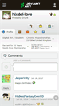 Mobile Screenshot of hixdei-love.deviantart.com