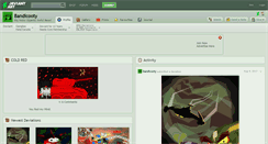 Desktop Screenshot of bandicooty.deviantart.com
