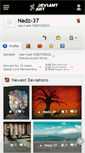 Mobile Screenshot of nadz-37.deviantart.com
