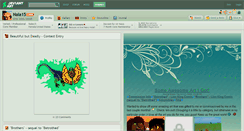 Desktop Screenshot of nala15.deviantart.com