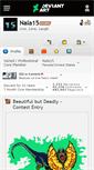 Mobile Screenshot of nala15.deviantart.com