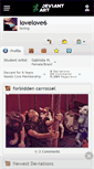 Mobile Screenshot of lovelove6.deviantart.com