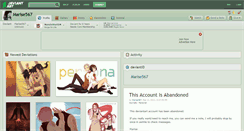 Desktop Screenshot of marise567.deviantart.com
