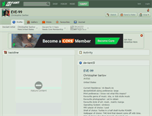 Tablet Screenshot of eve-99.deviantart.com