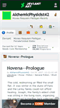 Mobile Screenshot of alchemicphysicist42.deviantart.com