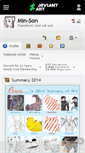 Mobile Screenshot of min-son.deviantart.com