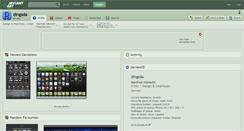 Desktop Screenshot of dingsda.deviantart.com
