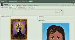 Desktop Screenshot of khorin.deviantart.com