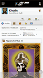 Mobile Screenshot of khorin.deviantart.com