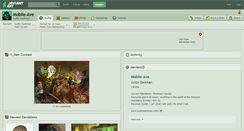 Desktop Screenshot of mobile-ave.deviantart.com