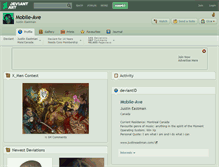 Tablet Screenshot of mobile-ave.deviantart.com