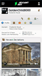Mobile Screenshot of goldenchild8000.deviantart.com