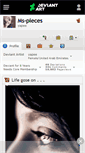 Mobile Screenshot of ms-pieces.deviantart.com