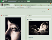 Tablet Screenshot of ms-pieces.deviantart.com