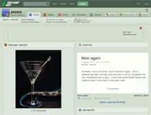 Tablet Screenshot of pazazz.deviantart.com
