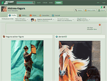 Tablet Screenshot of mistress-kagura.deviantart.com